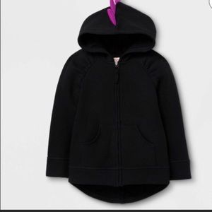 Target - Black Dino zipper jacket
